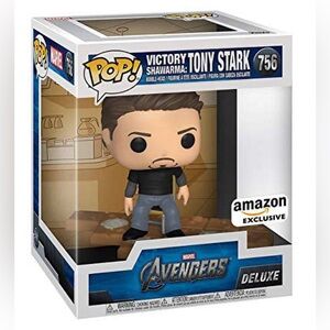 Funko Pop! Deluxe: Marvel - Victory Shawarma: Tony Stark - Amazon (Exclusive)